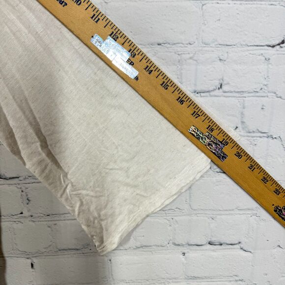 Romantic Prairie Lace Tunic Women Plus Size 2XL Ivory Sheer Overlay Cottagecore - Picture 7 of 9